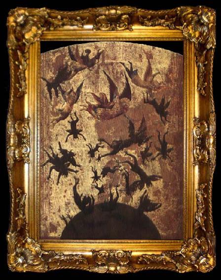 framed  unknow artist Detail of the Fall of the Rebel Angels, ta009-2